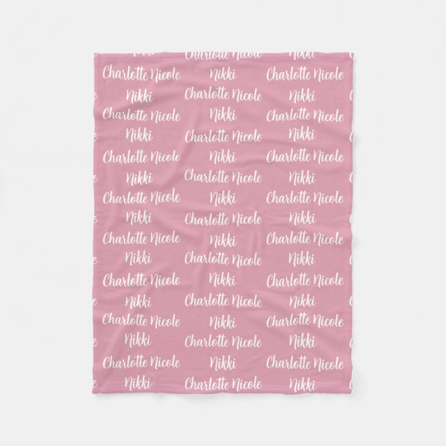 Kinder Personalisiert Fleece Blanket (Vorderseite)