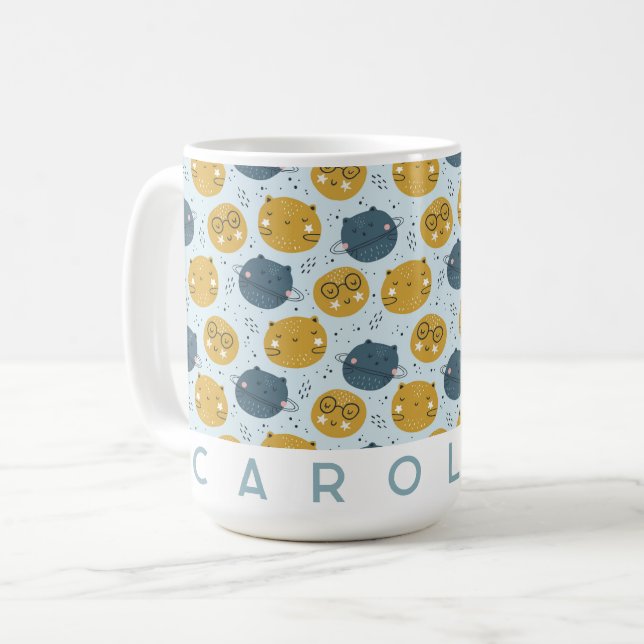 Kinder Personalisierte Tasse (Vorderseite Links)