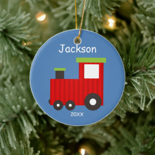 Kinder Personalisierte Weihnachtsausstellung Keramikornament