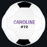 Kinder Personalisierter Name und Jersey Nummer Fußball<br><div class="desc">Dein Lieblingsfußballspieler wird diesen personalisierten Fußball Liebe geben. Passen Sie den Namen und die Nummer des Spielers an. Dieser Ball wird Weihnachten, Geburtstagen oder jeden anderen besondere Anlass ein besonderes Geschenk machen.</div>