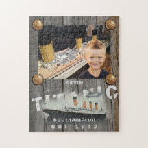 Kinder Personalisiertes Foto Rustikales Titanic