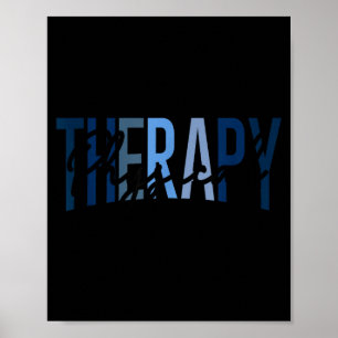 Kinder-Physiotherapie Lustiger Physiotherapeut Poster