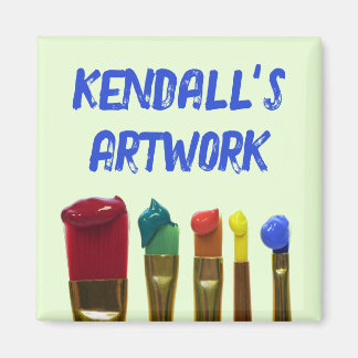 Kinder Pinselpinselbemalung mit benutzerdefinierte Magnet