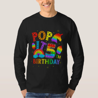Kinder Pop Es 5. Geburtstag 5 Jahre Popping Party T-Shirt