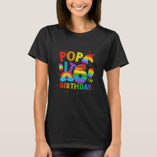 Kinder Pop Es 6. Geburtstag 6 Jahre Popping Party T-Shirt