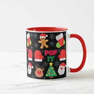 Kinder Pop Weihnachtsblase Weihnachtsbaum Tasse