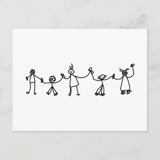 Kinder Postkarte (Vorderseite)