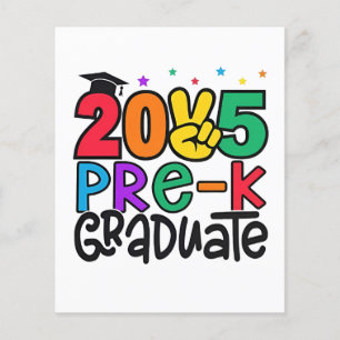 Kinder Pre-K Grad 2025 Preschool Prek Abschluss