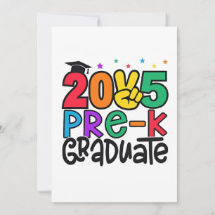 Kinder Pre-K Grad 2025 Preschool Prek Abschluss Feiertagskarte