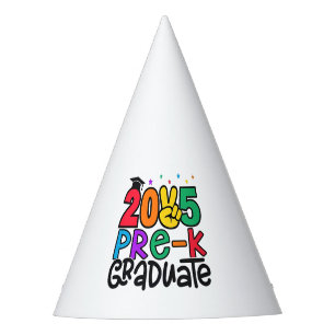 Kinder Pre-K Grad 2025 Preschool Prek Abschluss Partyhütchen
