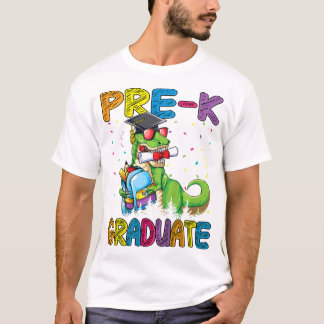 Kinder Pre-K Graduate T-rex Dinosaur Vorkindergart T-Shirt