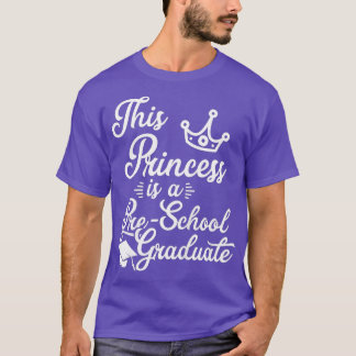Kinder-PreSchool-Abschluss-Geschenk für Mädchen T-Shirt