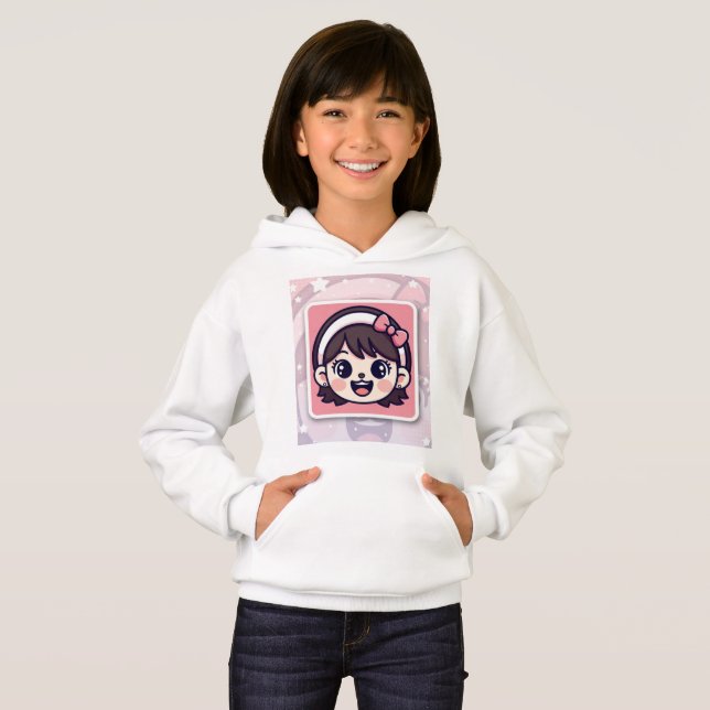 Kinder-Pullover-Hoodie Hoodie (Vorne ganz)