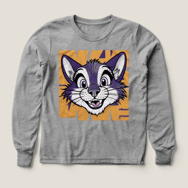 🦊 Kinder Pullover – Süßer Fuchs  (Design Vorderseite)