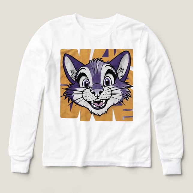 🦊 Kinder Pullover – Süßer Fuchs (Design Vorderseite)
