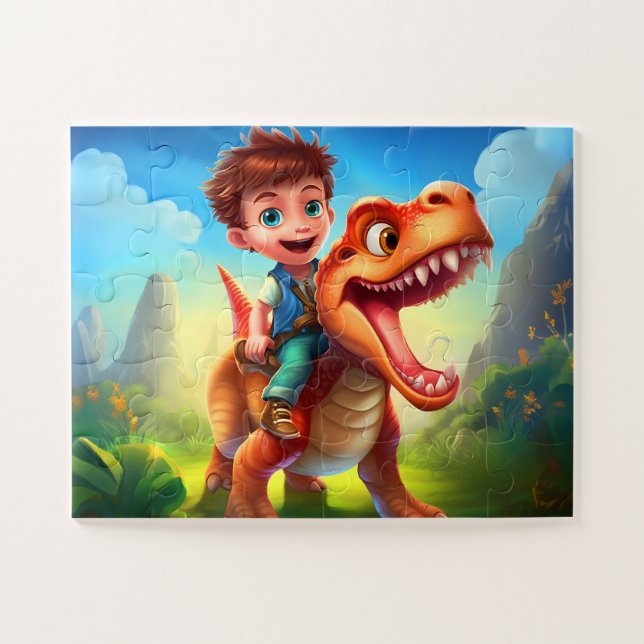 Kinder-Puzzle (Horizontal)