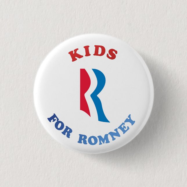 KINDER R FÜR ROMNEY BUTTON (Vorderseite)