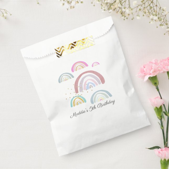 Kinder Rainbow Birthday Party Gefallen an Taschen Geschenktütchen (Versiegelt)