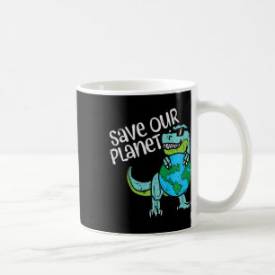 Kinder Rettete unseren Planeten Trex Earth Niedlic Kaffeetasse