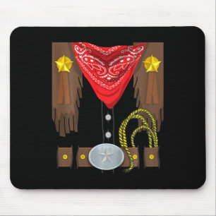 Kinder Rodeo-Outfit Halloween-Kostüm Kinder Cowboy Mousepad
