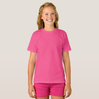 Kinder rosa T - Shirt / Anpassen