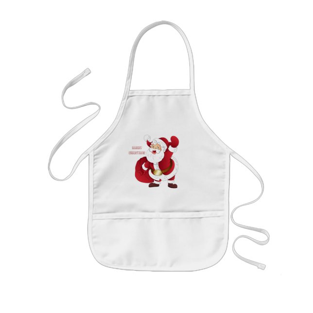 Kinder Santa Schürze. Kinderschürze (Vorne)