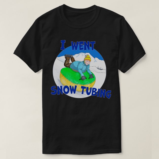 Kinder schneebeulen Ich habe Schneefräser geschütt T-Shirt (Design vorne)
