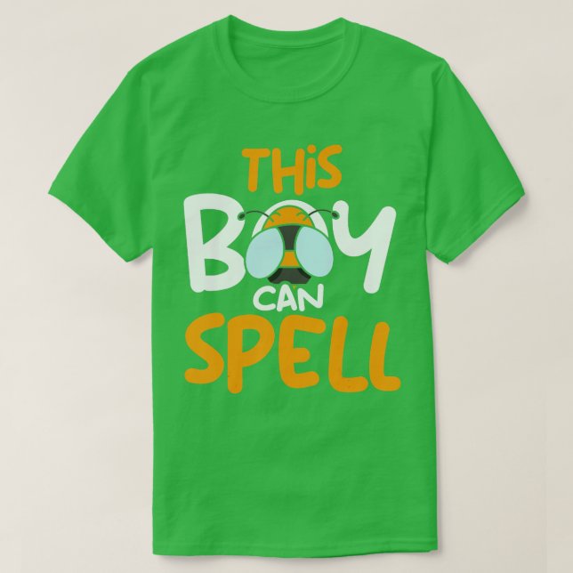 Kinder schreiben Spiele Word Rechtschreibung Konku T-Shirt (Design vorne)