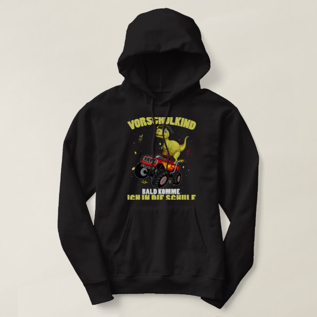 Kinder Schulkind Schulanfang Hoodie (Design vorne)