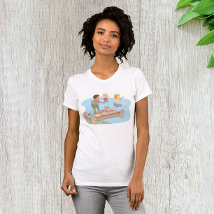 Kinder Schwimmen T - Shirt Frauen