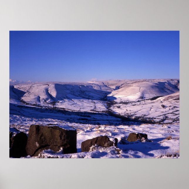 Kinder Scout Edale Holiday Card Poster (Vorne)