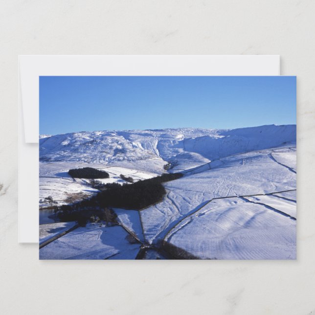 Kinder Scout Winter Holiday Card Feiertagskarte (Vorderseite)