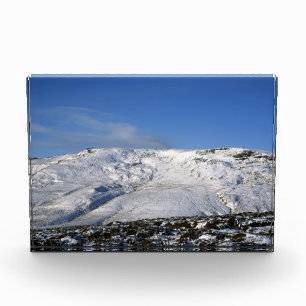 Kinder Scout Winter Holiday Card Poster Fotoblock