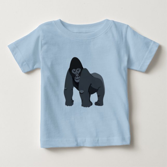 KINDER/SEGMENTS #GORILLA  BABY T-SHIRT (Vorderseite)