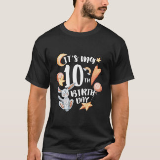 Kinder sein 10. Geburtstag Glückwunsch Geburtstag  T-Shirt