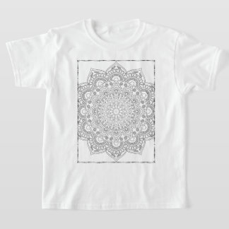 Kinder-Shirt-Muster (Mandala) T-Shirt