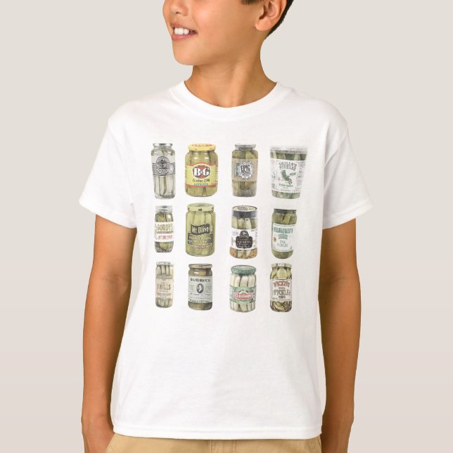 Kinder Shirt, Vintages Shirt in Dosen (Vorderseite)