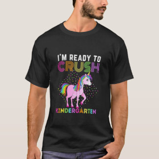 Kinder sind bereit, den Kindergarten zu zerquetsch T-Shirt