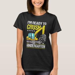 Kinder sind bereit, den Kindergartenbau zu zerstör T-Shirt