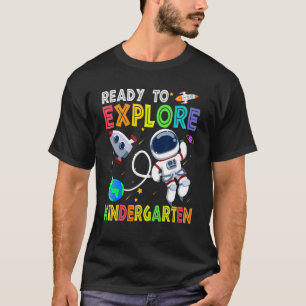 Kinder sind bereit, den Niedlichen Kindergarten zu T-Shirt