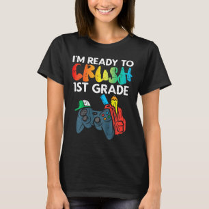 Kinder sind bereit, erstklassigen Video-Gamer zu z T-Shirt