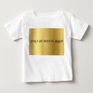 KINDER SIND IM AUGUST GEBOREN BABY T-SHIRT