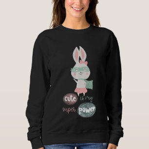 Kinder sind mein Super-Power Sweatshirt