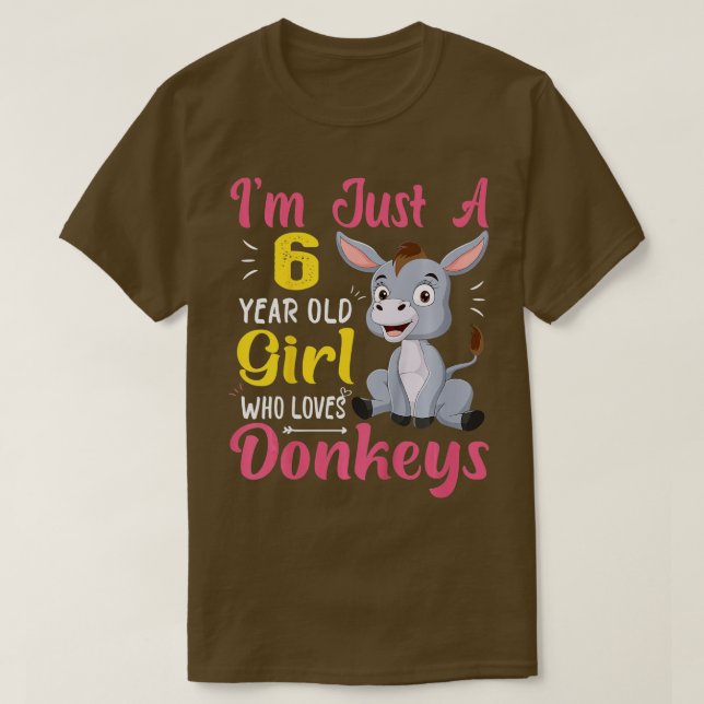 Kinder sind nur ein 6-jähriges Mädchen, das die Li T-Shirt (Design vorne)