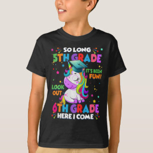 Kinder, so lange 5. Klasse Abschluss, hier komme i T-Shirt