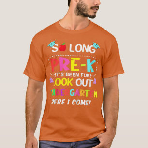 Kinder so lange vor dem K Kindergarten hier komme T-Shirt
