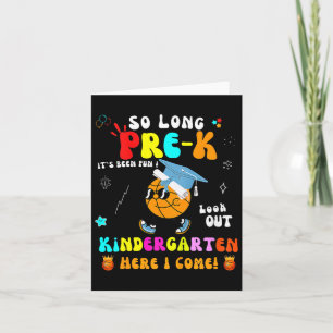 Kinder, so lange vor dem Kindergarten hier bin ich Karte