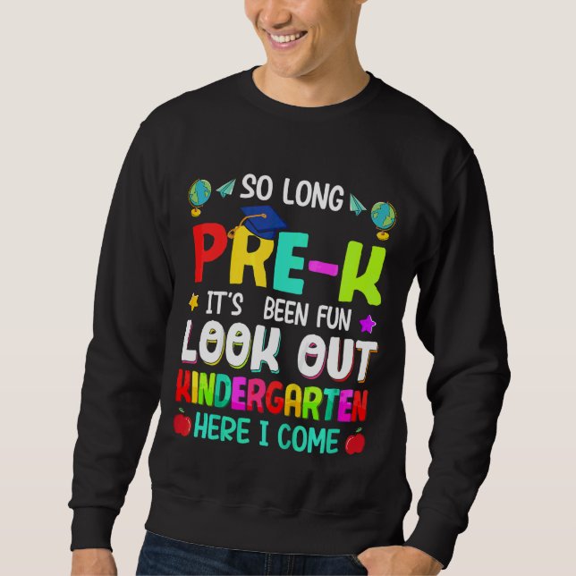 Kinder, so lange vor dem Kindergarten hier bin ich Sweatshirt (Vorderseite)