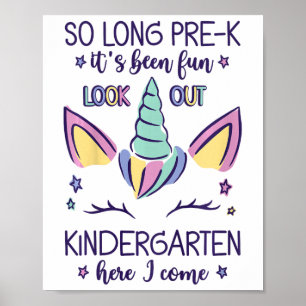Kinder so lange vor der Nacht, dass es hier Spaß g Poster