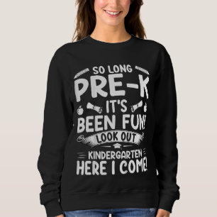 Kinder so lange vor K war es Spaß Kindergarten im Sweatshirt